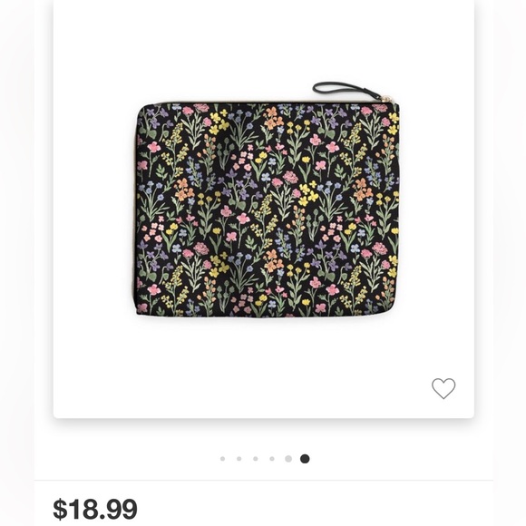 NWOT Day Designer Accessory Flower Pouch - Picture 9 of 9